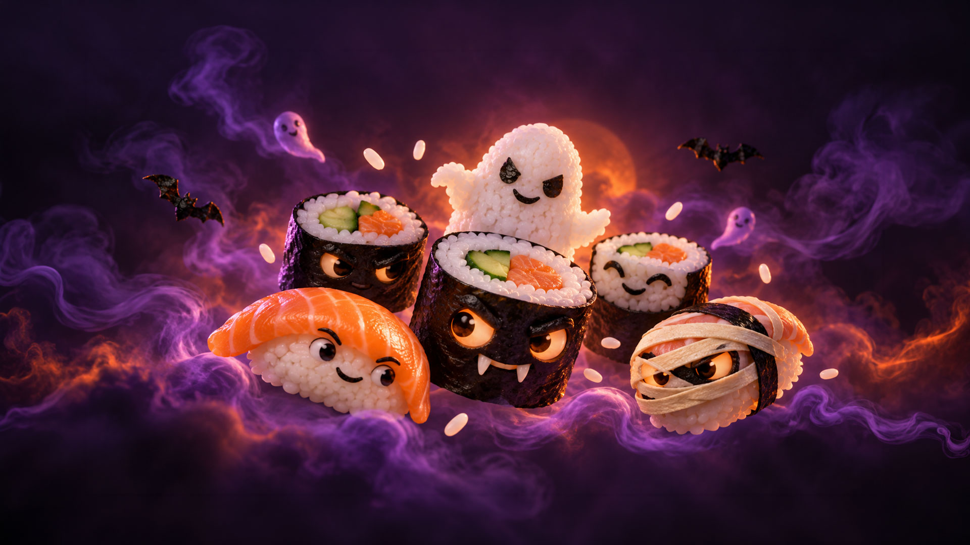 Halloween Kids’ Sushi School
